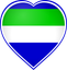 Sierra Leone Heart