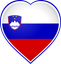 Slovenia Heart