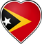 Timor Leste Heart
