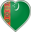 Turkmenistan Heart