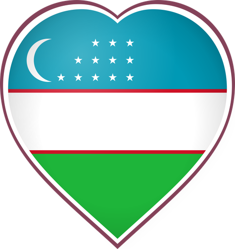 Uzbekistan Heart