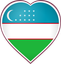 Uzbekistan Heart