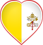 Vatican City Heart