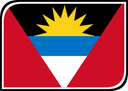 Antigua And Barbuda Leaf Badge