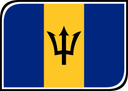 Barbados Leaf Badge