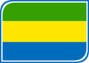 Gabon Leaf Badge