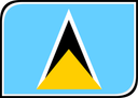 Saint Lucia Leaf Badge
