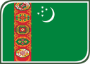 Turkmenistan Leaf Badge