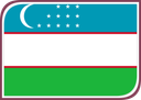 Uzbekistan Leaf Badge