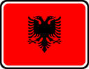 Albania Rounded Badge