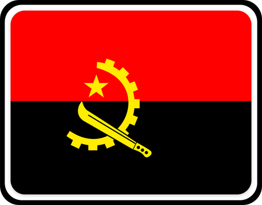 Angola Rounded Badge