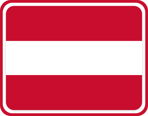 Austria Rounded Badge