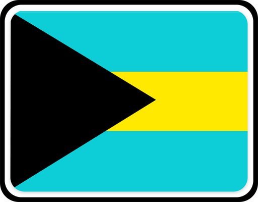Bahamas Rounded Badge