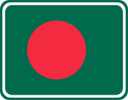 Bangladesh Rounded Badge