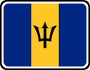 Barbados Rounded Badge
