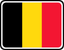 Belgium Rounded Badge