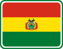 Bolivia Rounded Badge