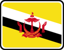 Brunei Rounded Badge