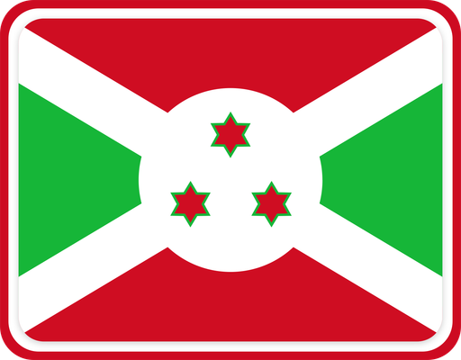 Burundi Rounded Badge