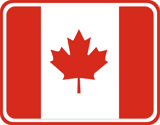 Canada Rounded Badge