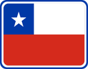 Chile Rounded Badge