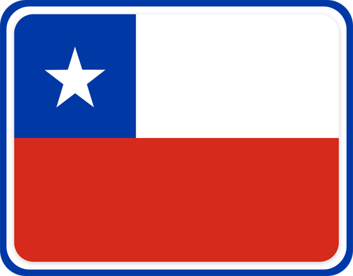 Chile Rounded Badge