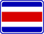Costa Rica Rounded Badge