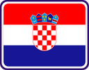Croatia Rounded Badge
