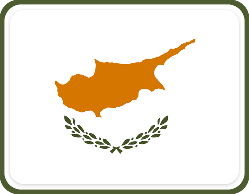Cyprus Rounded Badge