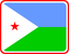 Djibouti Rounded Badge