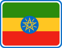 Ethiopia Rounded Badge