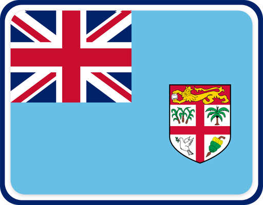 Fiji Rounded Badge