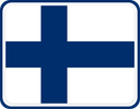 Finland Rounded Badge