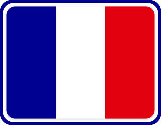 France Rounded Badge