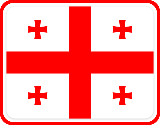 Georgia Rounded Badge
