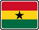 Ghana Rounded Badge