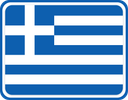Greece Rounded Badge