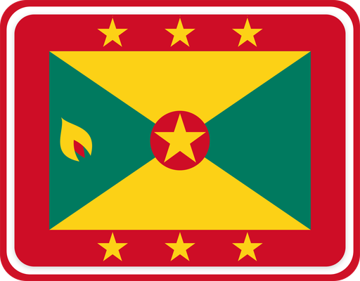 Grenada Rounded Badge