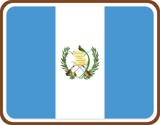 Guatemala Rounded Badge