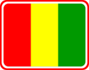 Guinea Rounded Badge