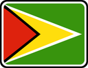 Guyana Rounded Badge