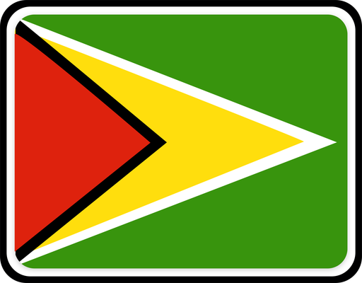 Guyana Rounded Badge