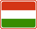 Hungary Rounded Badge