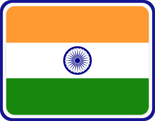India Rounded Badge