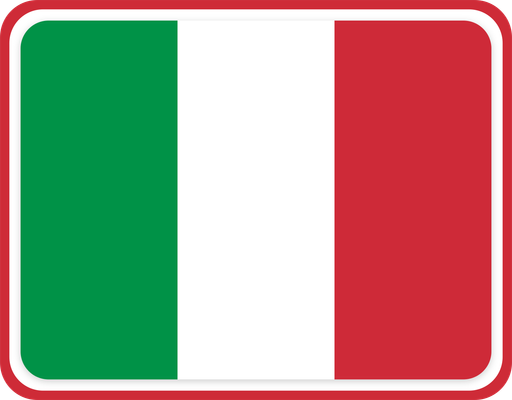 Italy Rounded Badge