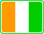 Ivory Coast Rounded Badge