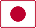 Japan Rounded Badge