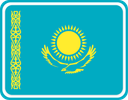 Kazakhstan Rounded Badge