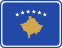 Kosovo Rounded Badge