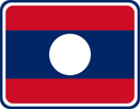 Laos Rounded Badge